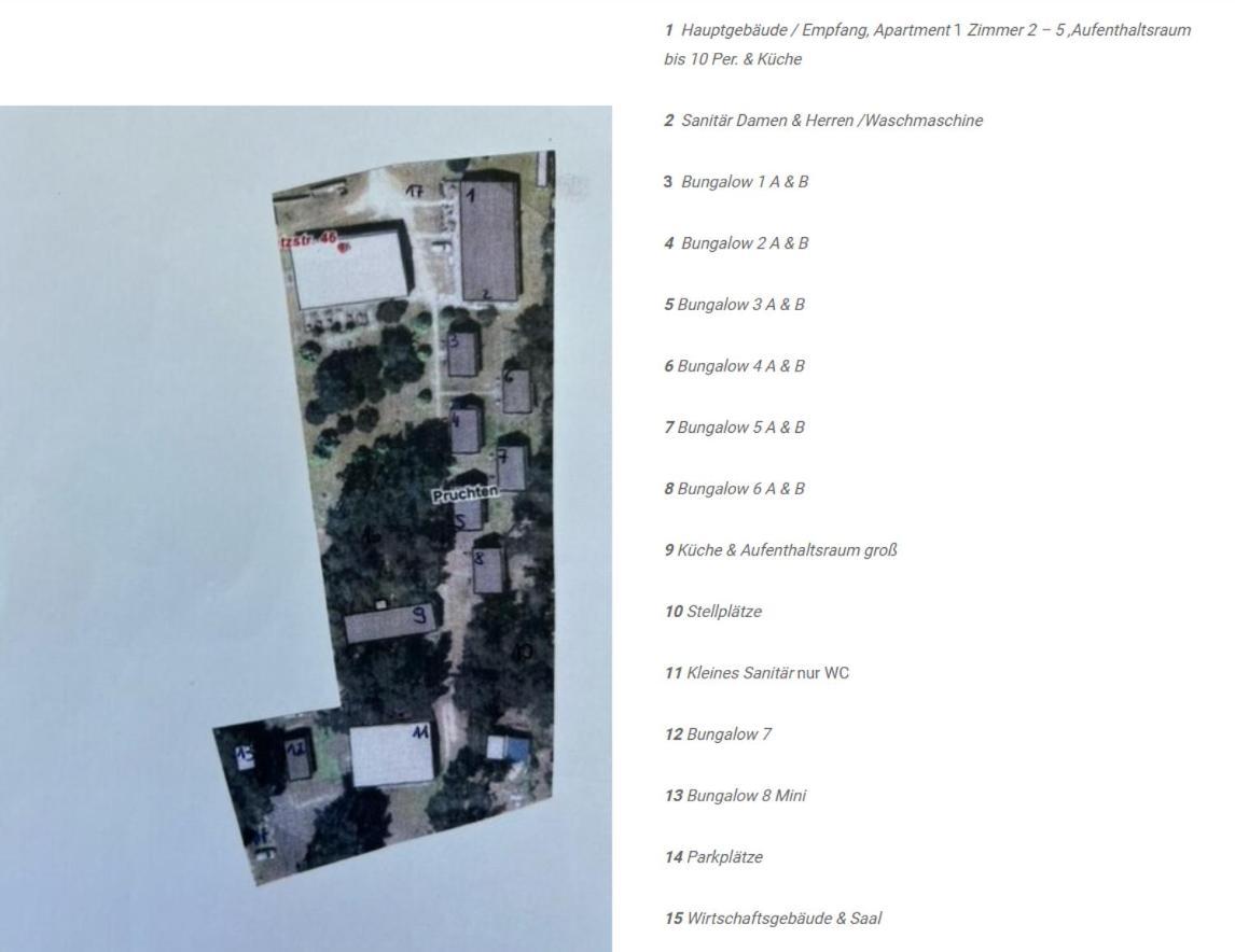 Einzelzimmer Mit Gemeinschaftsbad Pruchten Exterior foto